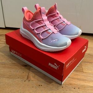 NEW, never worn Little Kids' PUMA One For All Stretch Lace Casual Shoes, size 11